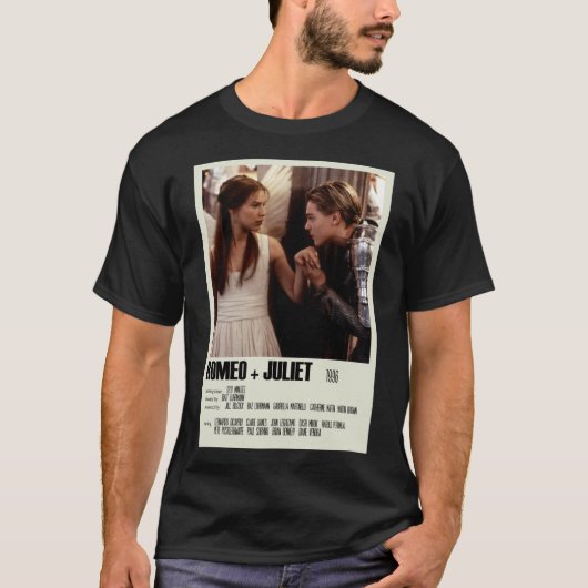 Romeo + Juliet 1996 Alternative Poster Art Movie L T-shirt (Voorkant)