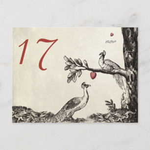 Romeo & Juliet - Peacock versie Briefkaart