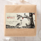 Romeo & Juliet - Peacock versie Etiket (Insitu)