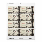 Romeo & Juliet - Peacock versie Etiket (Full Sheet)