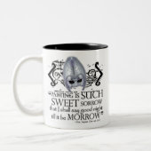 Romeo & Juliet Quote Tweekleurige Koffiemok (Links)