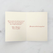 Romeo & Juliet Romantic Valentine Card Feestdagen Kaart (Binnen)