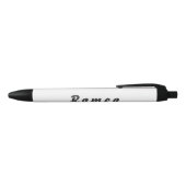 Romeo Kugelschreiber Zwarte Inkt Pen (Bovenkant)