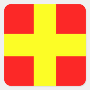 ROMEO VIERKANTE STICKER