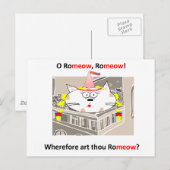 Romeow Briefkaart (Voorkant / Achterkant)