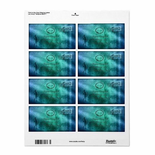 Romera Palermo Etiket (Full Sheet)