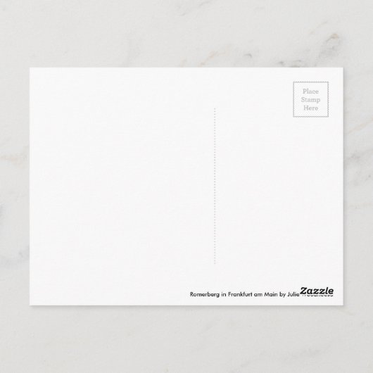 Romerberg Briefkaart (Achterkant)