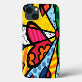 Romero Britto Modern Art Case-Mate iPhone Case (Achterkant)