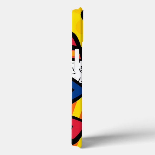 Romero Britto Modern Art Case-Mate iPhone Case (Achterkant / Rechts)