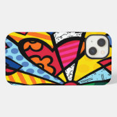 Romero Britto Modern Art iPhone Hoesje (Achterkant horizontaal)