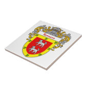 Romero Coat of Arms/Family Crest Tegeltje (Zijkant)