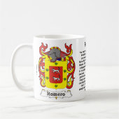 Romero Family Coat of Arms Mok (Links)