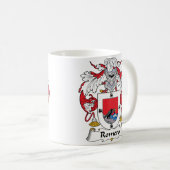 Romero Family Crest Koffiemok (Voorkant rechts)