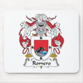 Romero Family Crest Muismat (Voorkant)