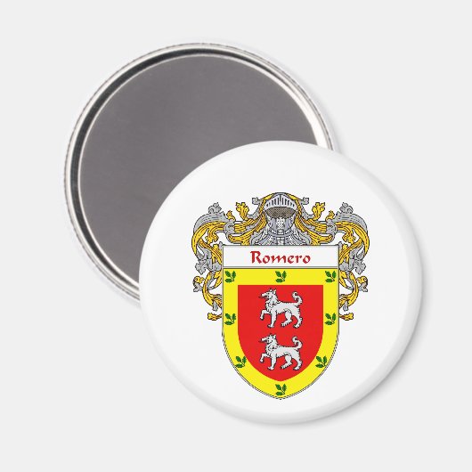 Romero Wapenschild (gemanteld) Magneet (Voorkant / Achterkant)