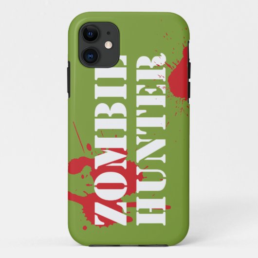 Romero Zombie Hunter iPhone 5 Hoesje Sleeve (Achterkant)