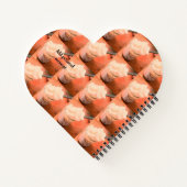 Romig dessert  Notitieboek (Achterkant)