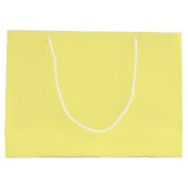 Romige Bleke pastelboter Gele vaste stof Groot Cadeauzakje (Achterkant)