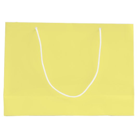 Romige Bleke pastelboter Gele vaste stof Groot Cadeauzakje (Achterkant)