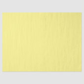 Romige Bleke pastelboter Gele vaste stof Tissuepapier (Voorkant)