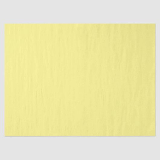 Romige Bleke pastelboter Gele vaste stof Tissuepapier (Voorkant)