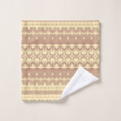 romige bordeaux bad handdoek (Wasdoekje)