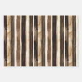 Romige Bruine Chocolade Koe Print Dierlijke Verjaa Inpakpapier Vel (Voorkant 3)