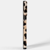 Romige bruine zwarte luipaard Case-Mate iPhone case (Achterkant / Rechts)
