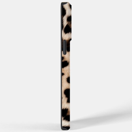 Romige bruine zwarte luipaard Case-Mate iPhone case (Achterkant / Rechts)