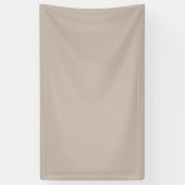 Romige Paddestoel Solid Color Spandoek (Verticaal)