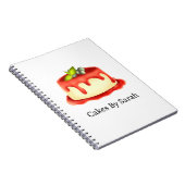Romige Panna Cotta Notitieboek (Rechterzijde)