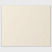 Romige parel effen kleur | Klassiek | Elegant Cadeaupapier (Vlak)