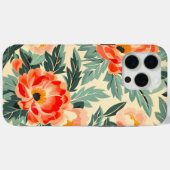 Romige  perzik bloesem Waterverf Case-Mate iPhone Case (Achterkant (horizontaal))