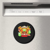 Romige pompoen specerij late seizoen magneet (Insitu (Vaatwasser))