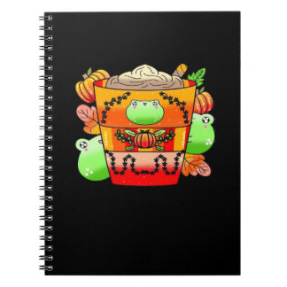 Romige pompoen specerij late seizoen notitieboek