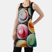 Romige wervelingen schort (Insitu)