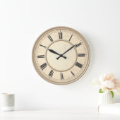 Römische Zahlen Römisches Ziffernblatt Simpel Grote Klok (Huis)