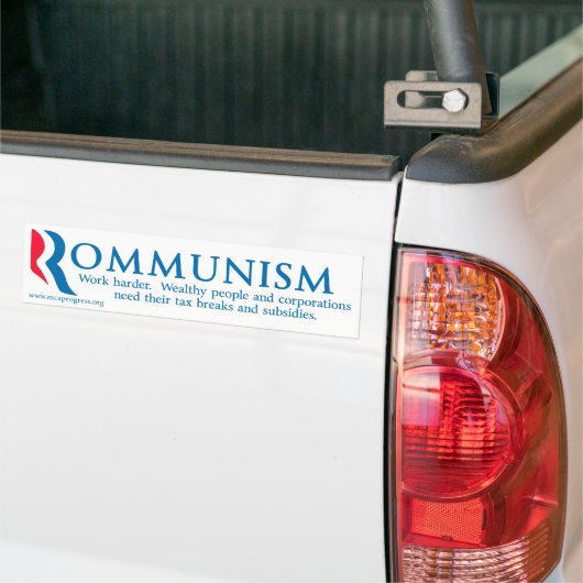 Romisme Bumpersticker (Op Truck)