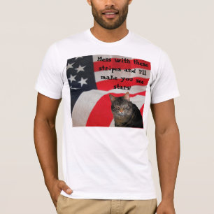 Rommel met vlag laat je sterren zien t-shirt