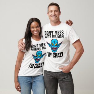 ROMMEL NIET MET ME IK BEN GEK MANNEN T-SHIRT