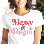 Rommelig en vrolijk leuk Kerstfeest Tri-Blend Shirt