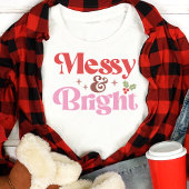 Rommelig en vrolijk leuk Kerstfeest Tri-Blend Shirt