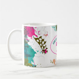 Rommelig leven maakt kunst koffiemok