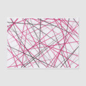 rommelig lijnpatroon tissuepapier (Voorkant)