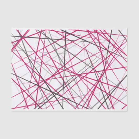 rommelig lijnpatroon tissuepapier (Voorkant)