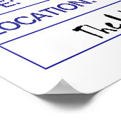 Rommelig Poster Print Speelse Penseelstreken (Hoek)