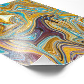 Rommelige Abstracte Schilderkunst | Beste abstract Foto Afdruk (Hoek)