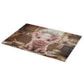 Rommelige Bak Baby Varken Glas Snijplank (Hoek)
