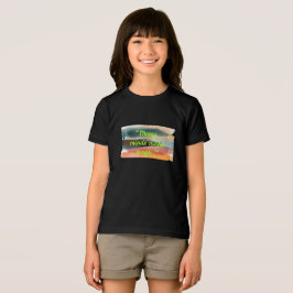 Rommelige Geesten Maken Magie | Abstracte Kwaststr Tri-Blend Shirt