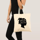 Rommelige Knot Budgettas Tote Bag (Voorkant (product))